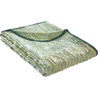 Erwin Müller Tagesdecke Baumwollmischung Taupe Größe 135x210 cm