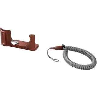 SmallRig 4880 Kamera-Leder-Halbschalen- Set für Fujifilm X-M5 Braun