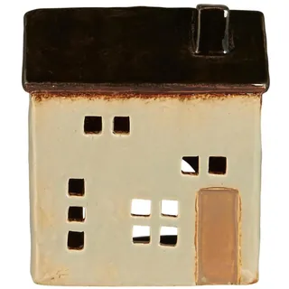 ib laursen Teelicht Haus aus Keramik Brighton in beige | Gr.: onesize