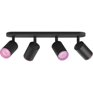 Philips Fugato 4 Leuchtmittel dimmbar schwarz