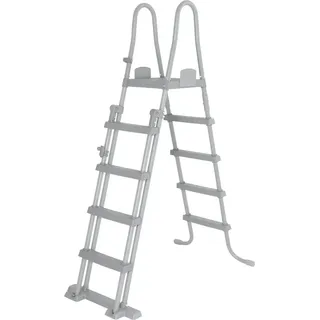 BESTWAY Sicherheits-Poolleiter grau 132 cm