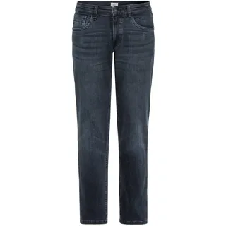 Regular-fit-Jeans CAMEL ACTIVE "HOUSTON" Gr. 42, Länge 36, blau (night blue) Herren Jeans Regular Fit im klassischen 5-Pocket-Stil