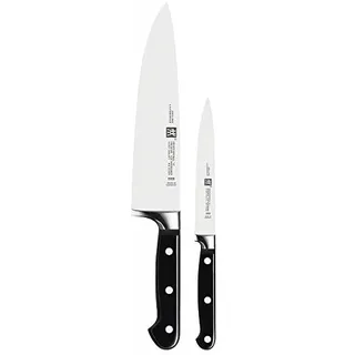 Zwilling Messerset Professional-S 2 teilig, Edelstahl, Silber/Schwarz, 38 x 28 x 28 cm, 2-Einheiten