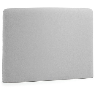 Nosh Dyla Bettkopfteil mit abnehmbarem Bezug grau für Bett von 90 cm