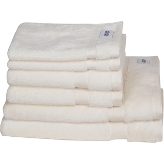 Handtuch Set SCHÖNER WOHNEN-KOLLEKTION "Cuddly" Handtuch-Sets Gr. 6 tlg., weiß Handtücher Badetücher Handtuchset schnell trocknende Airtouch-Qualität