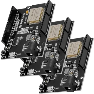 AZDelivery ESP32 NodeMCU D1 R32 WLAN Entwicklungsboard mit CH340G und WiFi + Bluetooth IoT mit Mikro USB kompatibel mit Arduino inklusive E-Book