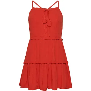 Superdry Womens Vintage Broderie CAMI Dress Lässiges Kleid, Americana Red, S - S