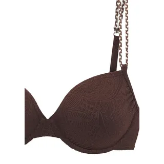 s.Oliver Bikini-Top Damen Braun 44 Cup E