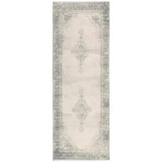 tesso living Vintage-Teppich, Creme, Textil, Rechteckig, 80x195 cm & Böden, Teppiche, Vintage-Teppiche