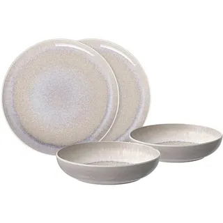 Villeroy & Boch Perlemor Sand Kombiservice 4-tlg. beige