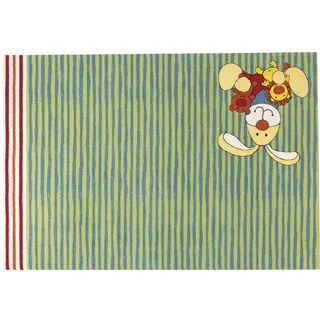 Sigikid Kinderteppich Semmel Hase/Bunny SK-0527-02 grün 80 x 150 cm