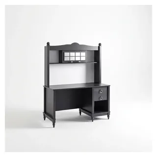 JVmoebel Kinderschreibtisch Eleganter Sekretär aus Holz in Schwarz für modernes Arbeiten, Made in Europa schwarz