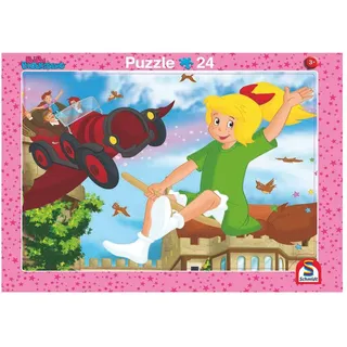 2er-Set Rahmenpuzzle Bibi Blocksberg 24+40 Teile