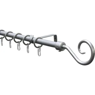 GARDINIA Stilgarnitur Hook silber, 130 - 240 cm