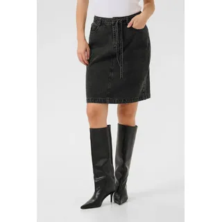Kaffe Denimrock A-shape Schwarz 36