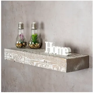 levandeo Wandregal 60 x 20 cm Natur
