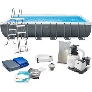 Rahmen-Gartenpool 732 x 366 x 132 cm 10 in 1 INTEX 26364