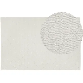 Beliani Zottelteppich 140 x 200 cm Mehrfarbig