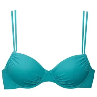 Buffalo Bügel-Bikini-Top Damen türkis Gr.36 Cup D