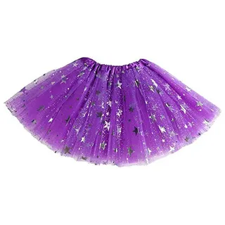 Tüllrock Kinder Mädchen: Mini Tutu Rock Ballettrock Ballett Elastische Hohe Taille Petticoat Unterrock Tanzkleid Retro Black Swan 70er 80er Jahre Outfit Skirt Cosplay Party 2026