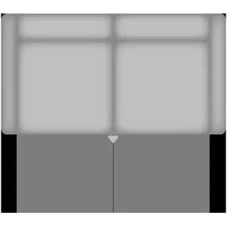 Schlafsofa SYSTEMPOLSTER MUSAB (BHT 186x90x100 cm) - BHT 186x90x100 cm