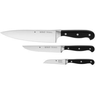 WMF Spitzenklasse Plus Messerset 3teilig Made in Germany, 3 Messer geschmiedet, Küchenmesser, Spezialklingenstahl