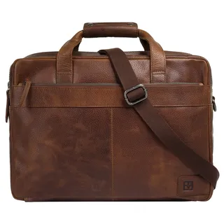 Bodenschatz Aktentasche echt Leder", in cognac | Gr.: onesize,