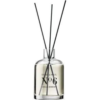 BUTLERS Raumduft Stäbchen Home & Soul No 6 -Vanilla Moments- 110ml | Rattan Duftstäbchen mit ätherischen Ölen | angenehmer Raumerfrischer für Badezimmer Regal Dekoration
