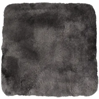 Heitmann-Felle Lammfell Patchwork 35 x 35 cm Grau