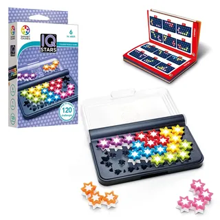 SmartGames - IQ Stars, Puzzle Game with 120 Challenges, 8+ Years