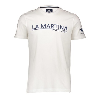 La Martina Shirt in Weiß - L