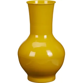 Vase LILY gelb (LBH 20x20x33,50 cm) - LBH 20x20x33,50 cm