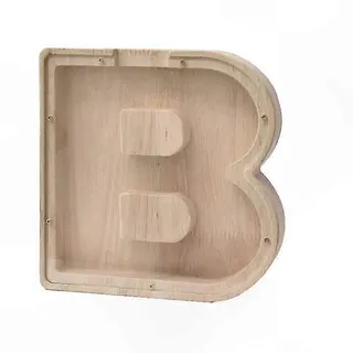Kreative Spardose Aus Holz Mit 26 Buchstaben (a-z), Lernspielzeug Für Kinder, Alphabet-spardose, Lustiges Und Lehrreiches Geschenk