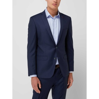 Slim Fit Anzug mit 2-Knopf-Sakko, Marine, 26