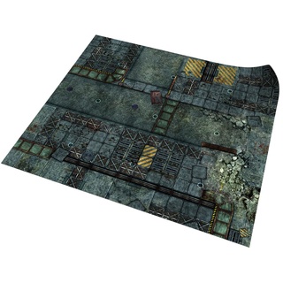 Fallen City 36” x 36” / 91,5 cm x 91,5 cm - Rubber mat for Star Wars: Shatterpoint