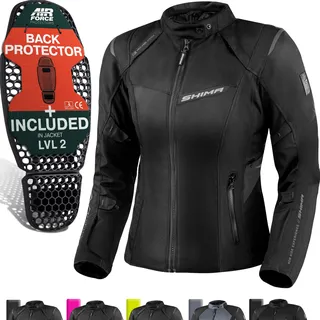 SHIMA Rush 2.0 Motorradjacke Schwarz XL