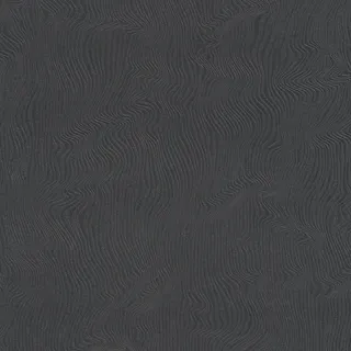 Bricoflor Schwarze Tapete ausgefallen Moderne Streifentapete mit Wellenmuster aus Vinyl Wellen Vliestapete in 3D Optik für Küche und Schlafzimmer