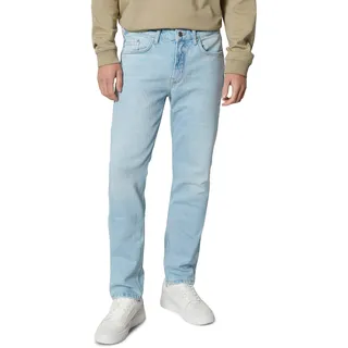Slim-fit-Jeans MARC O'POLO DENIM "VIDAR" Gr. 32, Länge 32, blau (super light blue) Herren Jeans Slim Fit