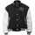 NY Baseballjacke schwarz/weiß XL