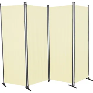 Angerer Paravent 4-teilig, PE beige