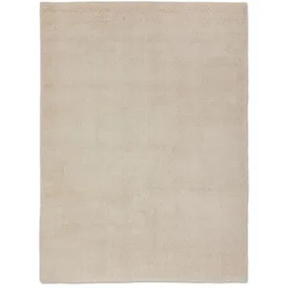 Berber Teppich Meknes 170 x 230 cm Wolle Weiß