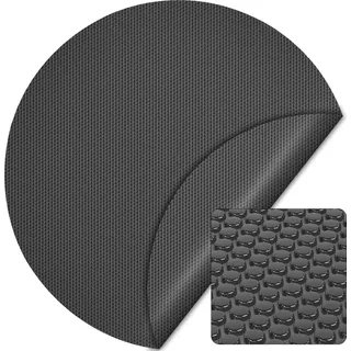 Wiltec Pool Solarfolie schwarz Ø 5 m