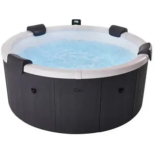 MSpa Mobil-Whirlpool Denver Frame  (Ø x H: 182 x 70 cm, Grau, 970 l)