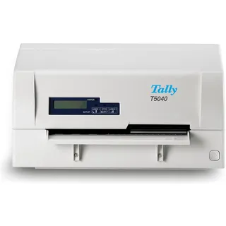 TallyGenicom 5040N Flachbettdrucker 24 Nadeln, 4+1, max 600Z/S. Ethernet, Drucker, Grau