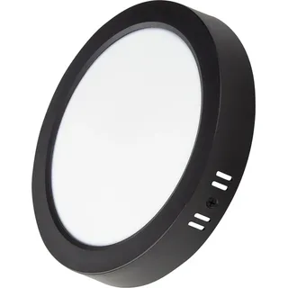 LUXULA 12W rund schwarz