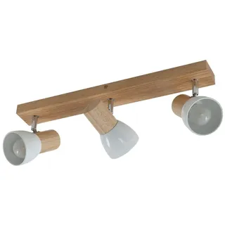 LINDBY Thorin 3-flg. 47 x 8 x 17 cm Holz/weiß