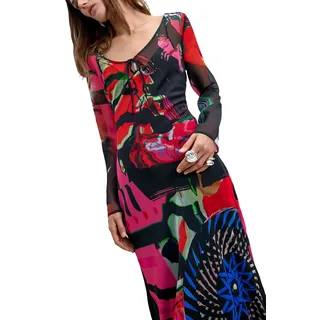 DESIGUAL Kleid Maxi Schwarz 40