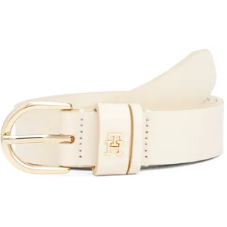 Tommy Hilfiger Damengürtel Leder 2,5 cm breit Gelb 70