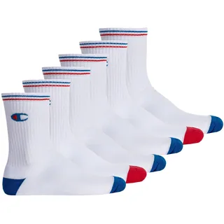 Champion Socken 6er Pack Weiß 43-46