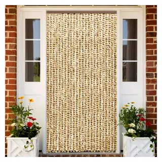 vidaXL Insektenschutz-Vorhang 100 x 220 cm Beige und Braun